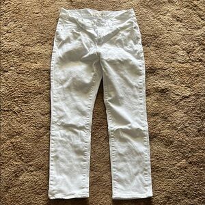 Levi's Classic White Straight Leg Denim